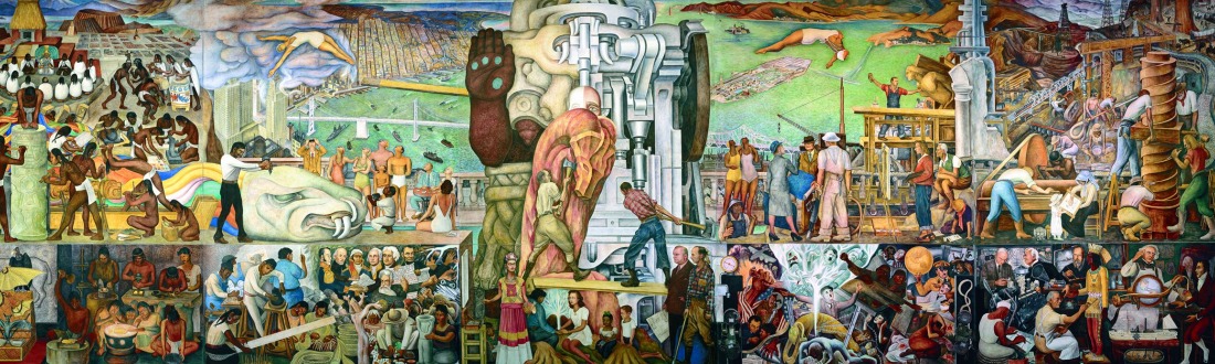 Diego Rivera's Pan American Unity Mural